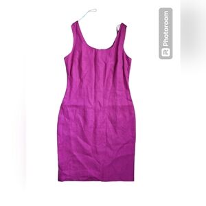 Vintage sake linen dress